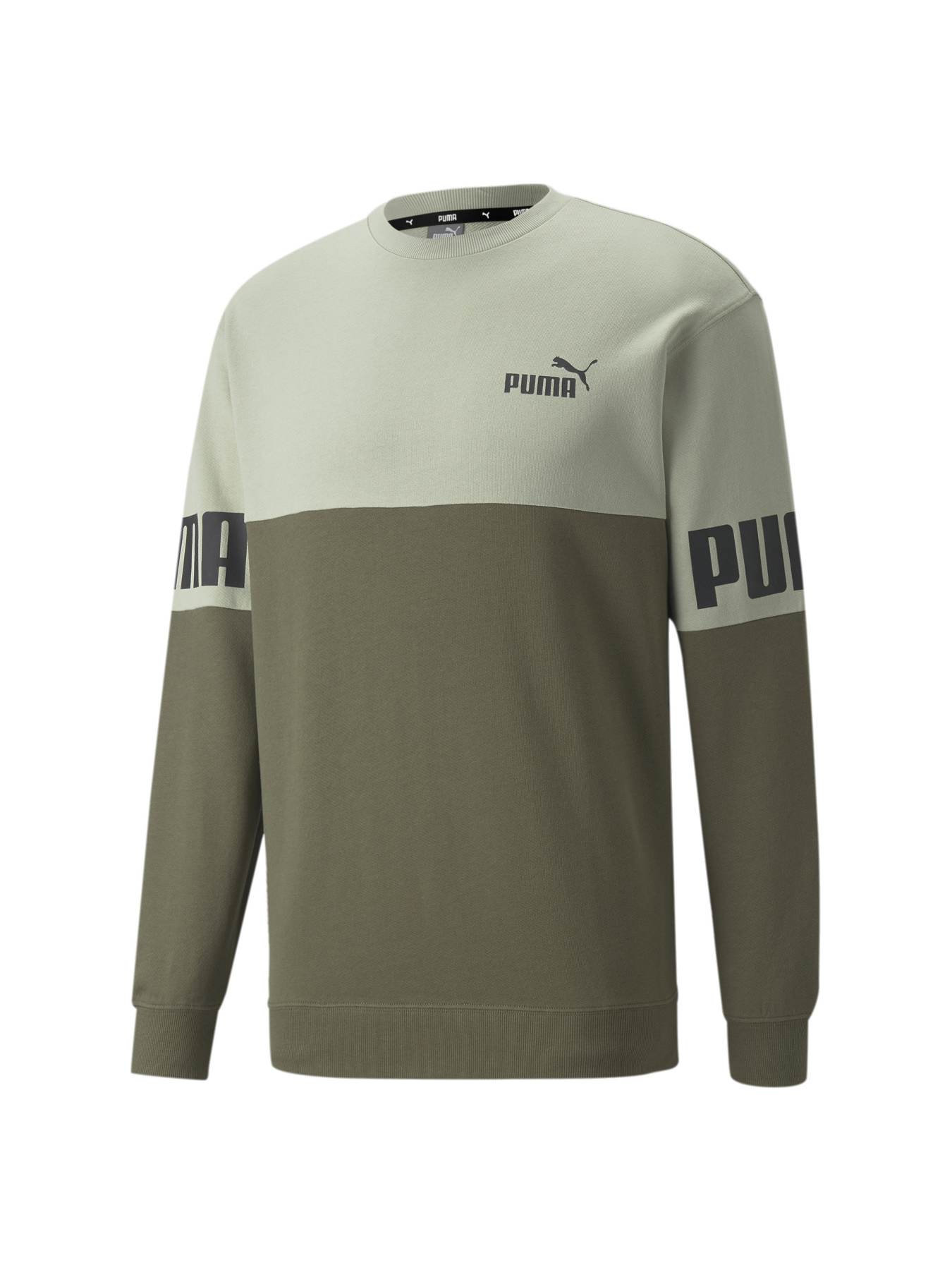 Свитшот PUMA Power Colorblock Crew модель 848008 Свитшот PUMA Power Colorblock Crew модель 848008 Фото