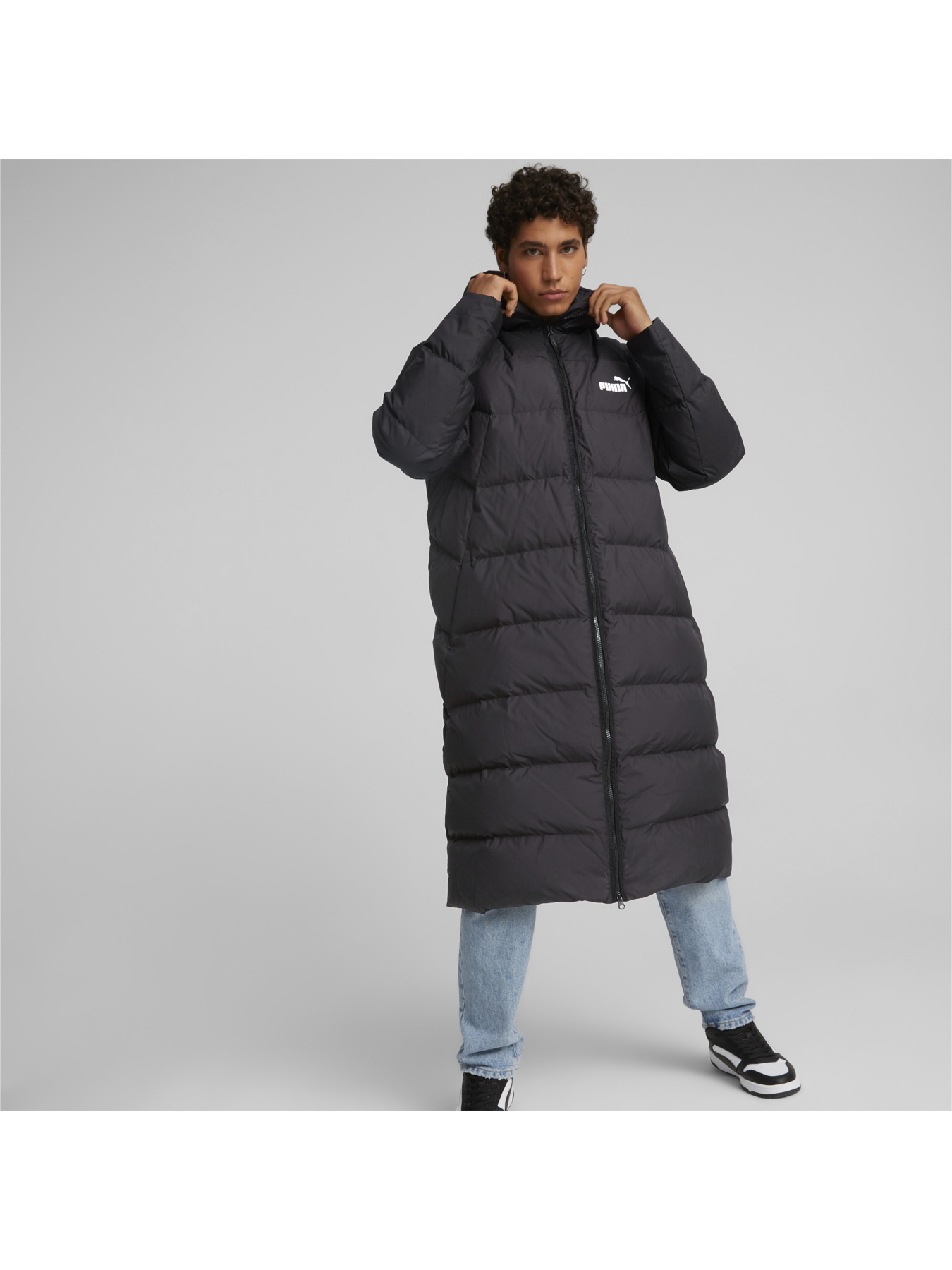 Пуховик PUMA Long Down Coat модель 849317 Фото