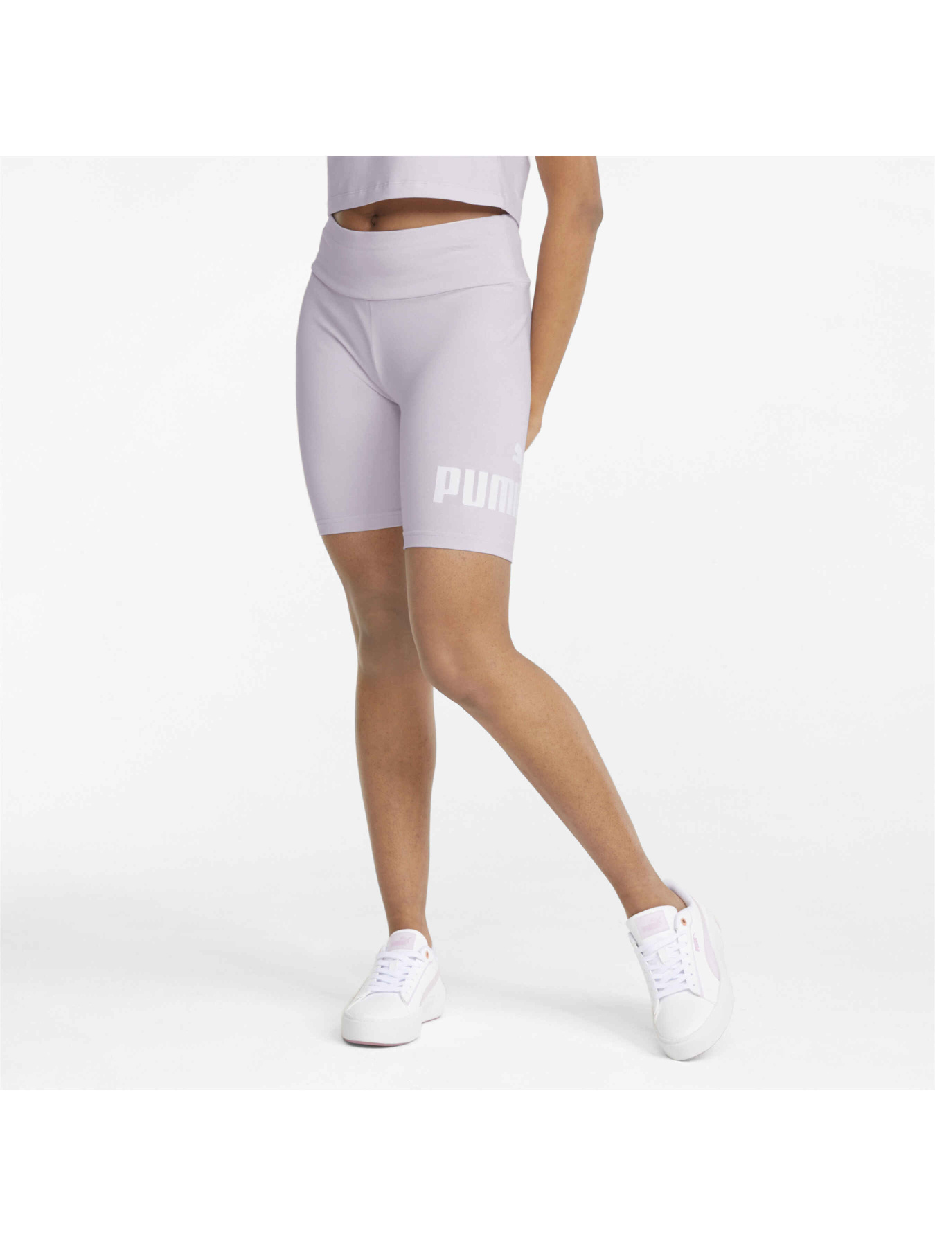 Леггинсы спортивные PUMA Ess Logo Short Leggings модель 848347 Фото