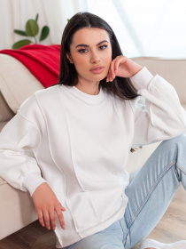 Свитшот ISSA Plus модель 13674_white Фото