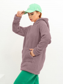 Худи ISSA Plus модель WN20-350_darkpink Фото