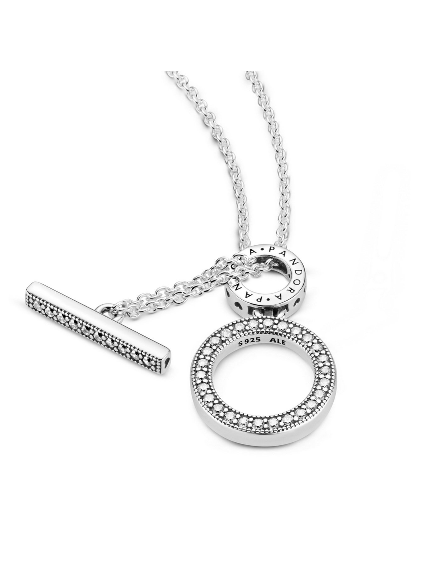 Кольє PANDORA Moments модель 399039C01 Фото