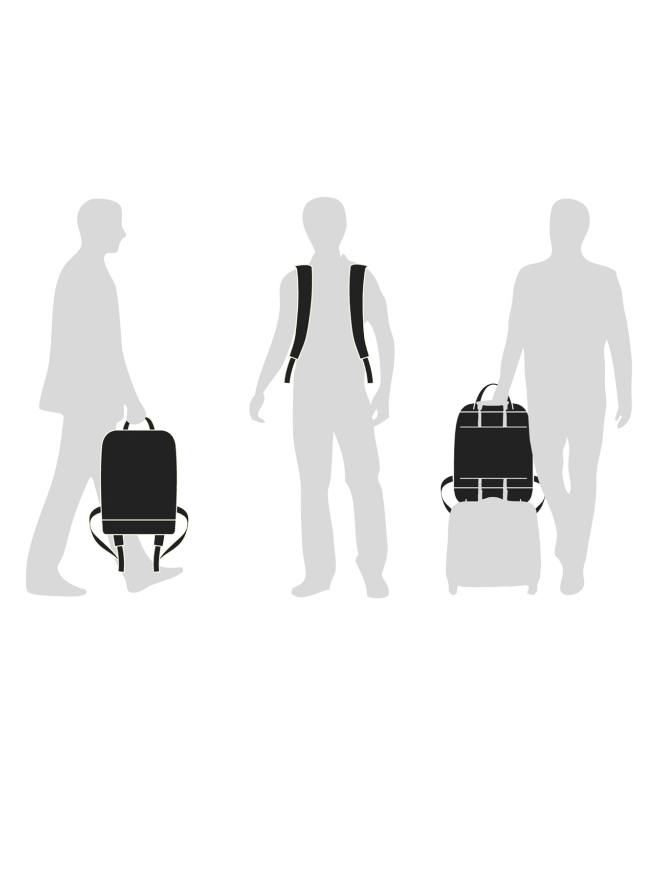 Повседневный рюкзак Moleskine модель ET82MTBKG14 Фото