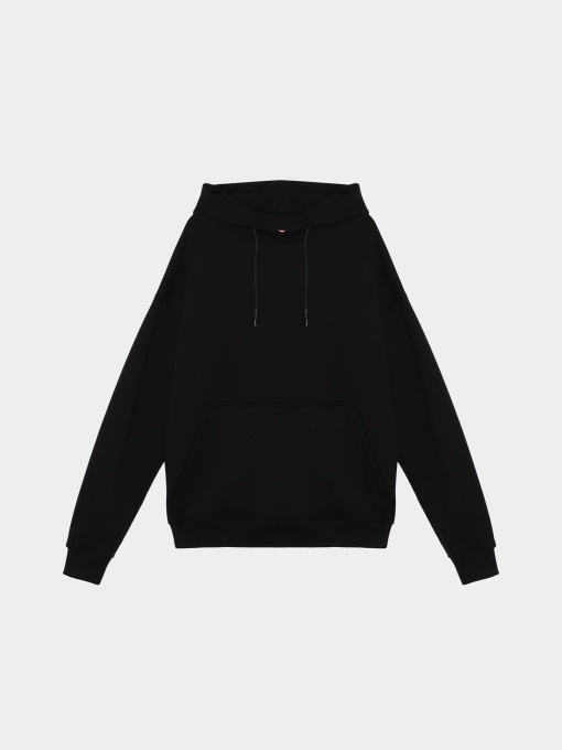 Худи Bezlad модель hoodiebasicblacktwo Фото