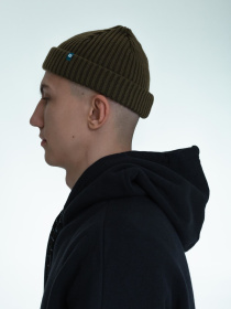 Шапка Bezlad модель beaniehatkhakisix Фото