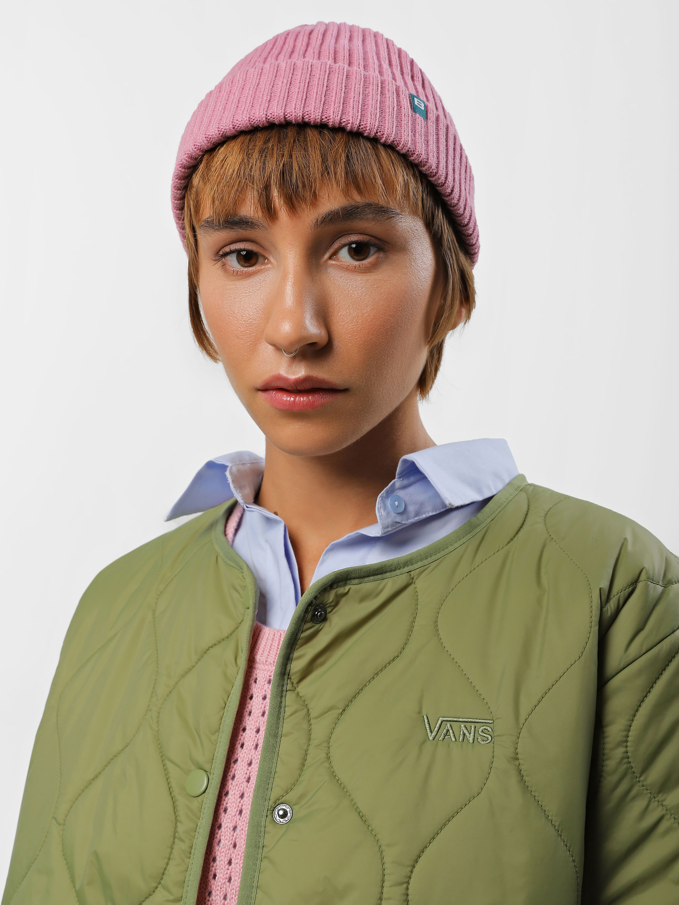 Шапка Bezlad модель beaniehatpinksix Фото