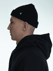 Шапка Bezlad модель beaniehatblacksix Фото