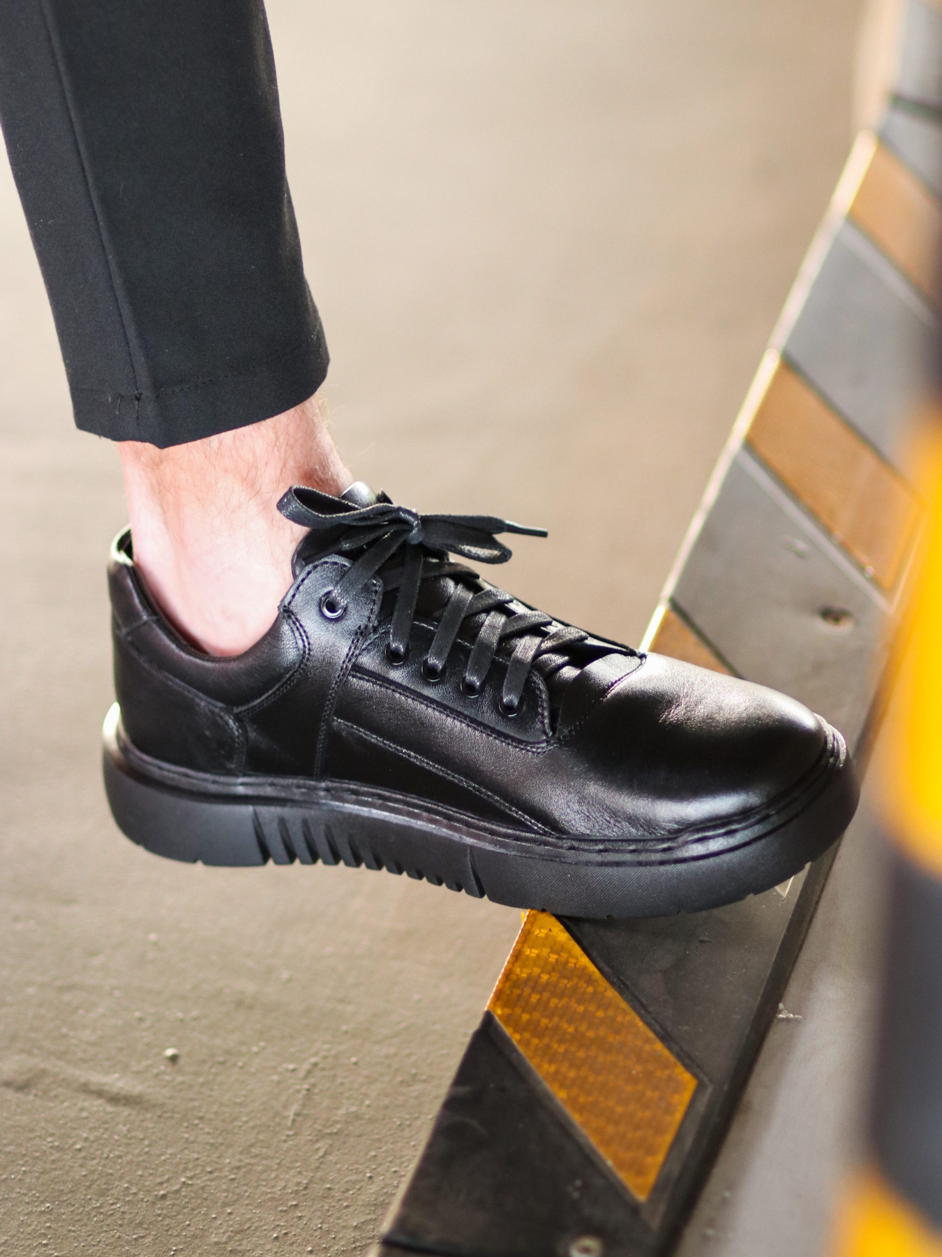 Кеды низкие Legessy модель 030_BLACK Фото