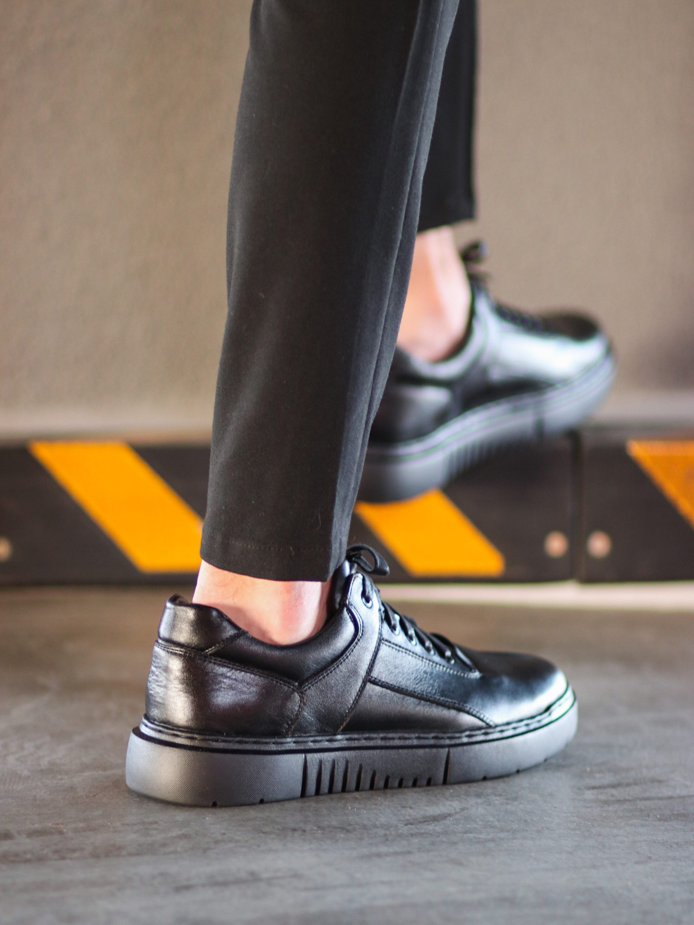 Кеды низкие Legessy модель 030_BLACK Фото