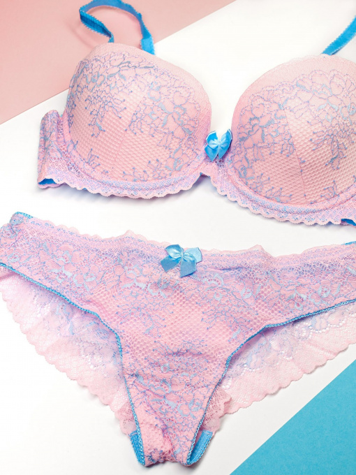 Комплект білизни ISSA Plus модель BL2-534_pink Фото