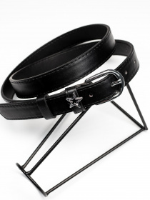 Ремень ISSA Plus модель R1-46_black Ремень ISSA Plus модель R1-46_black Фото