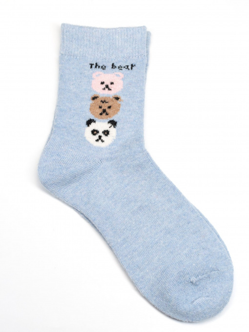 Носки ISSA Plus модель NS-169_lightblue Фото