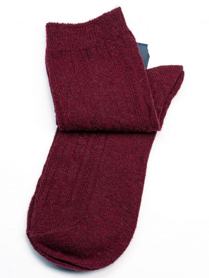 Шкарпетки ISSA Plus модель NS-216_burgundy - фото