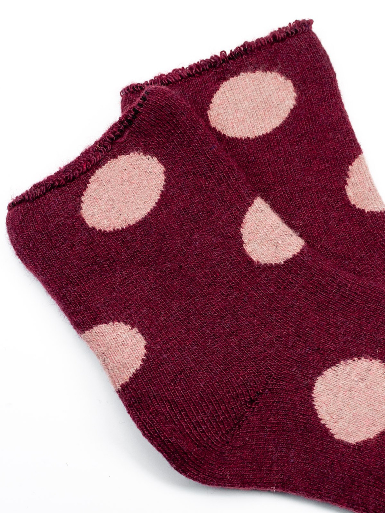 Носки ISSA Plus модель NS-217_burgundy Фото