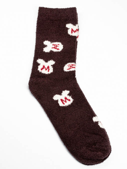 Носки ISSA Plus модель NS-219_brown Фото