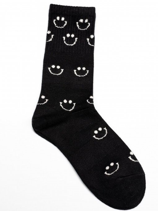 Носки ISSA Plus модель NS-222_blackwhite Фото