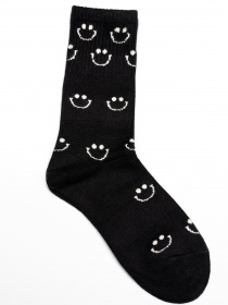 Носки ISSA Plus модель NS-222_blackwhite Носки ISSA Plus модель NS-222_blackwhite Фото