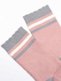 Шкарпетки ISSA Plus модель NS-224_pinkgrey Шкарпетки ISSA Plus модель NS-224_pinkgrey Фото
