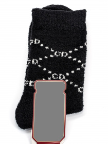 Шкарпетки ISSA Plus модель NS-225_black Фото