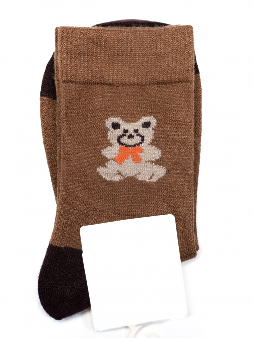 Шкарпетки ISSA Plus модель NS-227_brown Фото