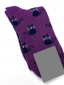 Шкарпетки ISSA Plus модель NS-242_purple Фото