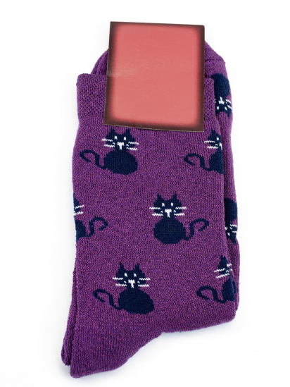 Шкарпетки ISSA Plus модель NS-242_purple - фото