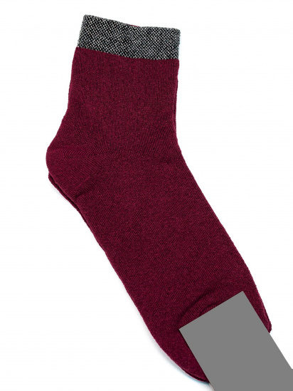 Шкарпетки ISSA Plus модель NS-243_burgundy - фото