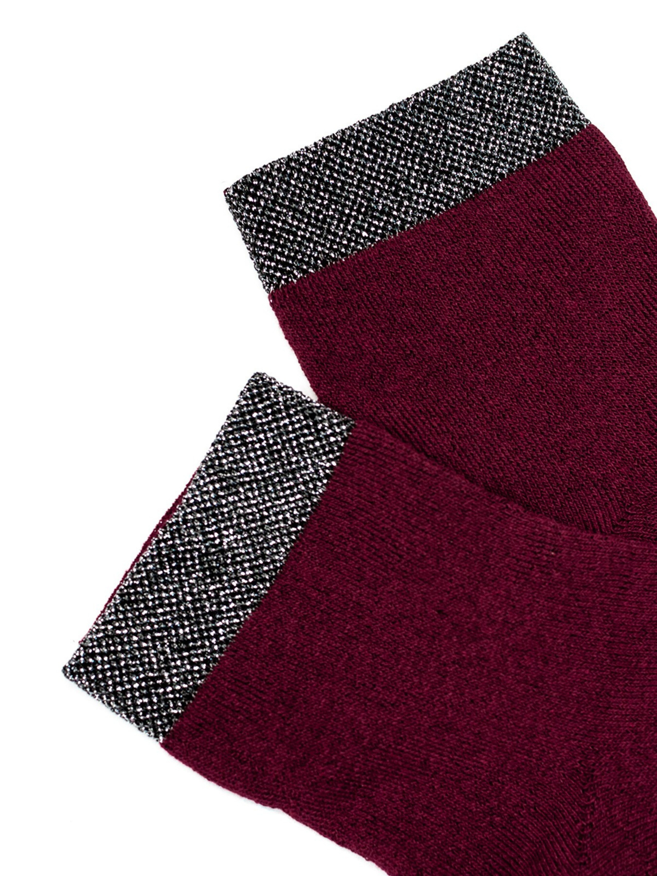 Шкарпетки ISSA Plus модель NS-243_burgundy Фото