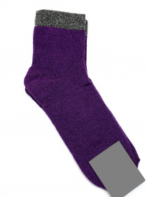Носки ISSA Plus модель NS-243_purple Фото