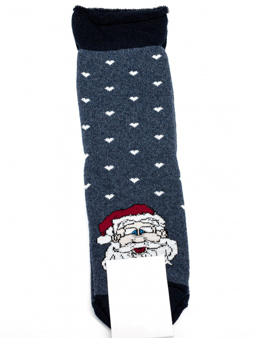 Носки ISSA Plus модель NS-245_blue Фото