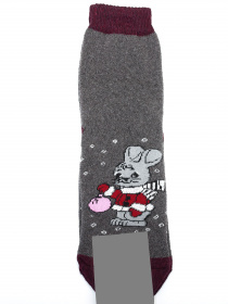 Носки ISSA Plus модель NS-246_brown Фото