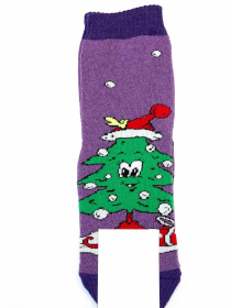 Носки ISSA Plus модель NS-246_purple Фото