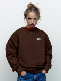 Свитшот ZARA модель 67774 Фото