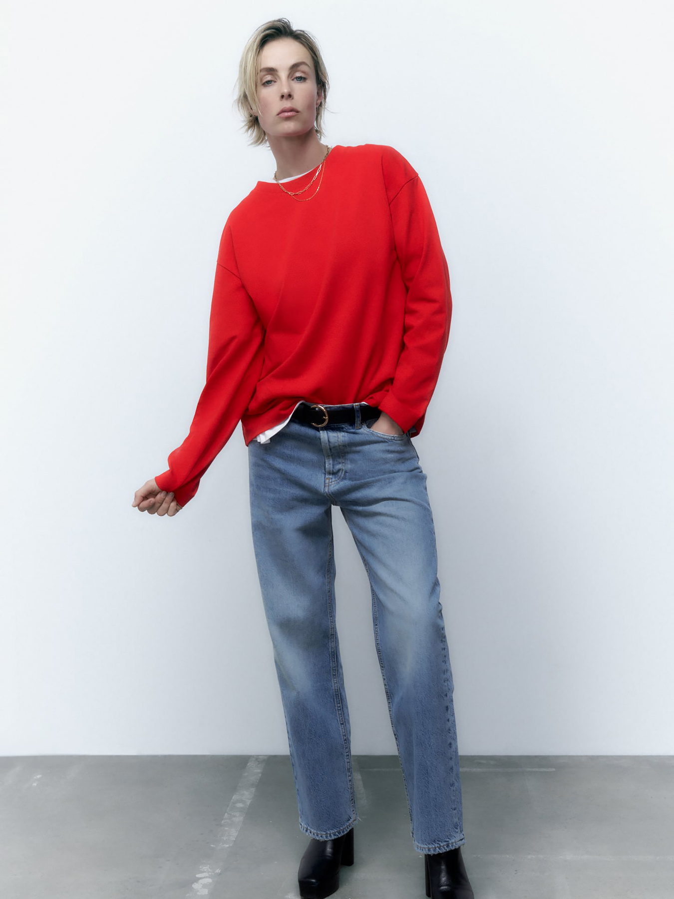 Свитшот ZARA модель 67763 Фото