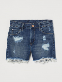 Шорты джинсовые H&M модель 10052825 Фото