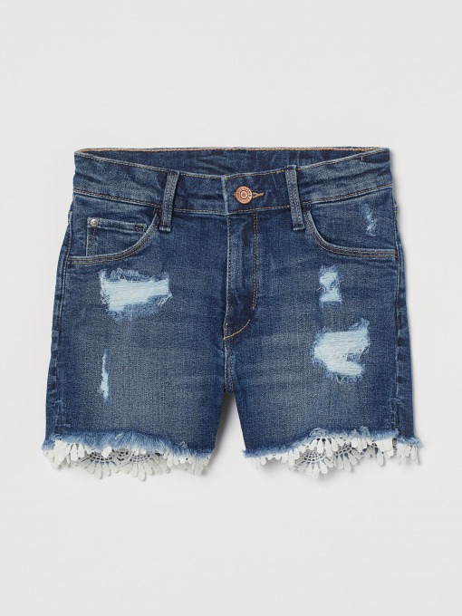 Джинсовые шорты H&M модель 10052825 Фото