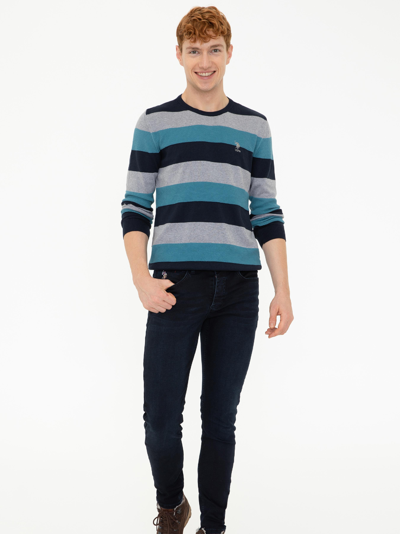 Джемпер US Polo модель G081GL0TK.000.1255650.VR033 Фото