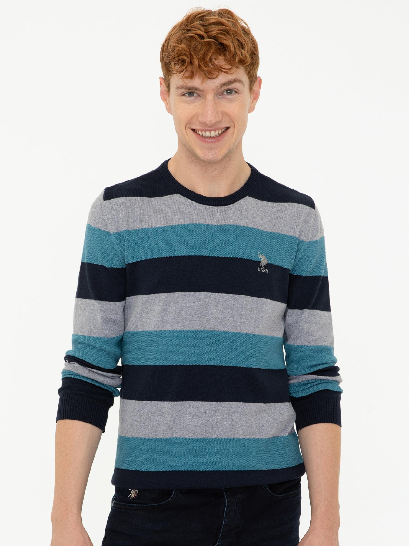 Джемпер US Polo модель G081GL0TK.000.1255650.VR033 Фото