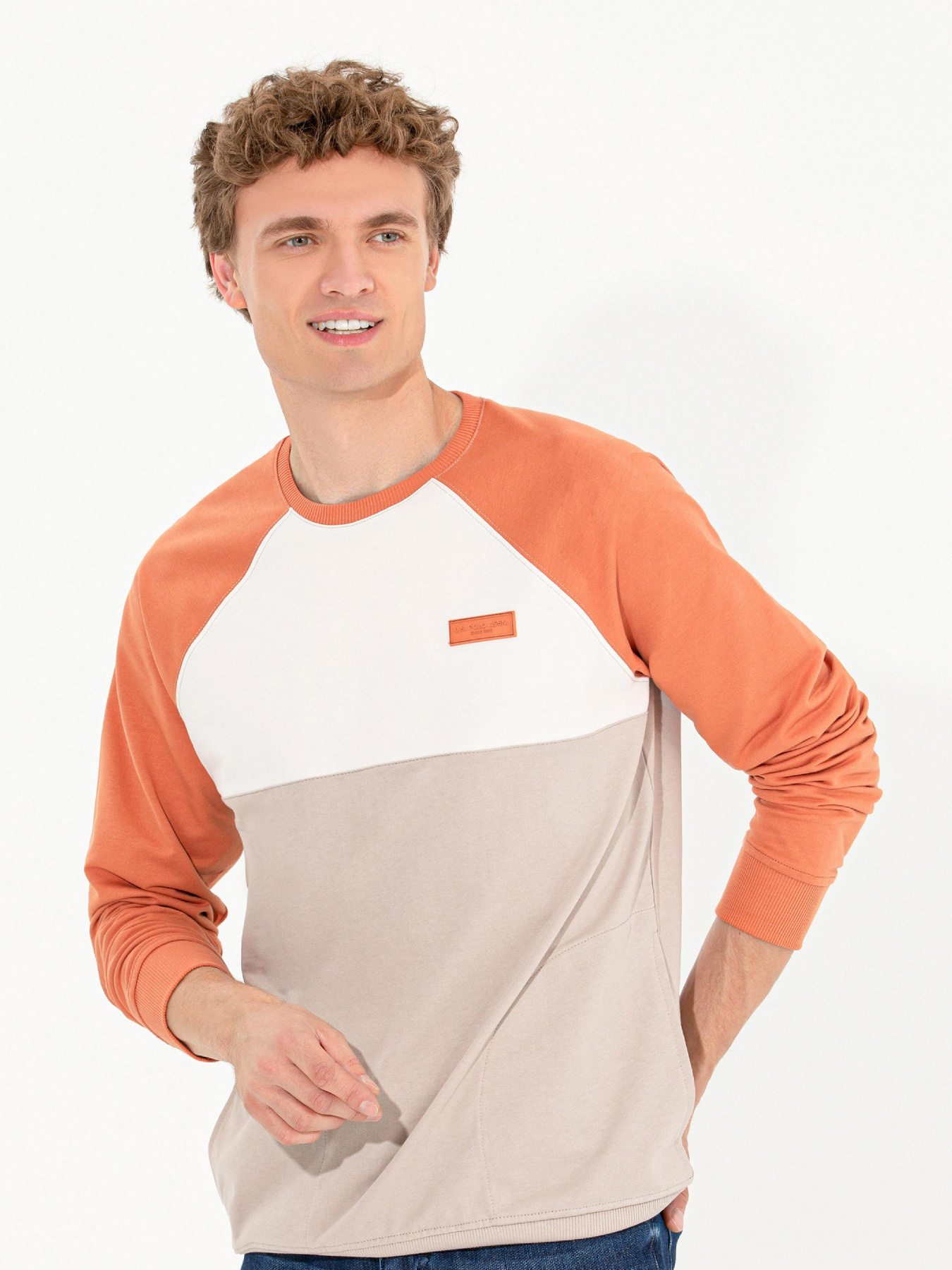 Світшот US Polo модель G081SZ082.000.1454336.VR031 Фото