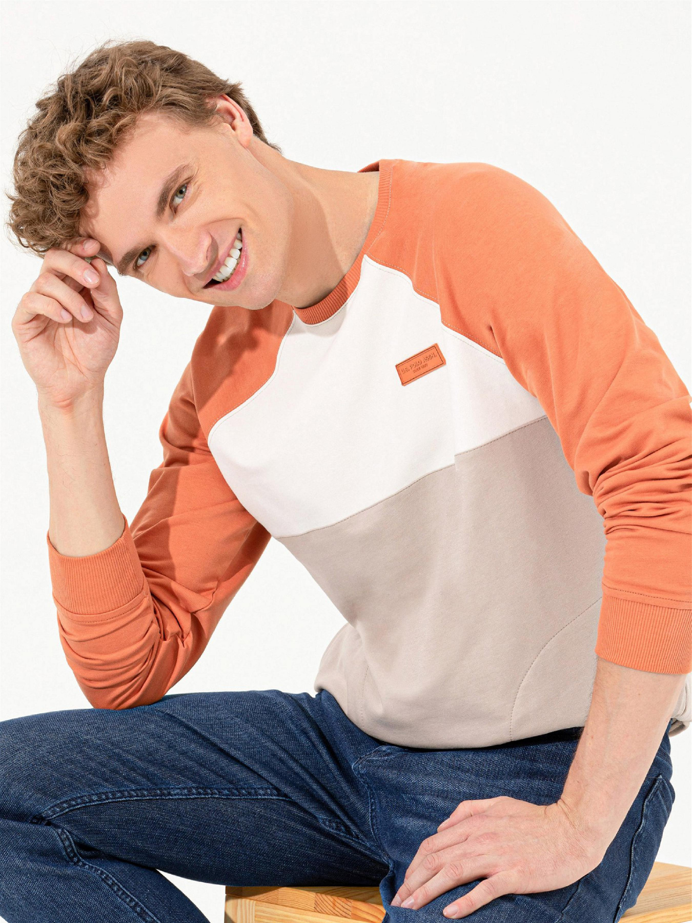 Світшот US Polo модель G081SZ082.000.1454336.VR031 Фото