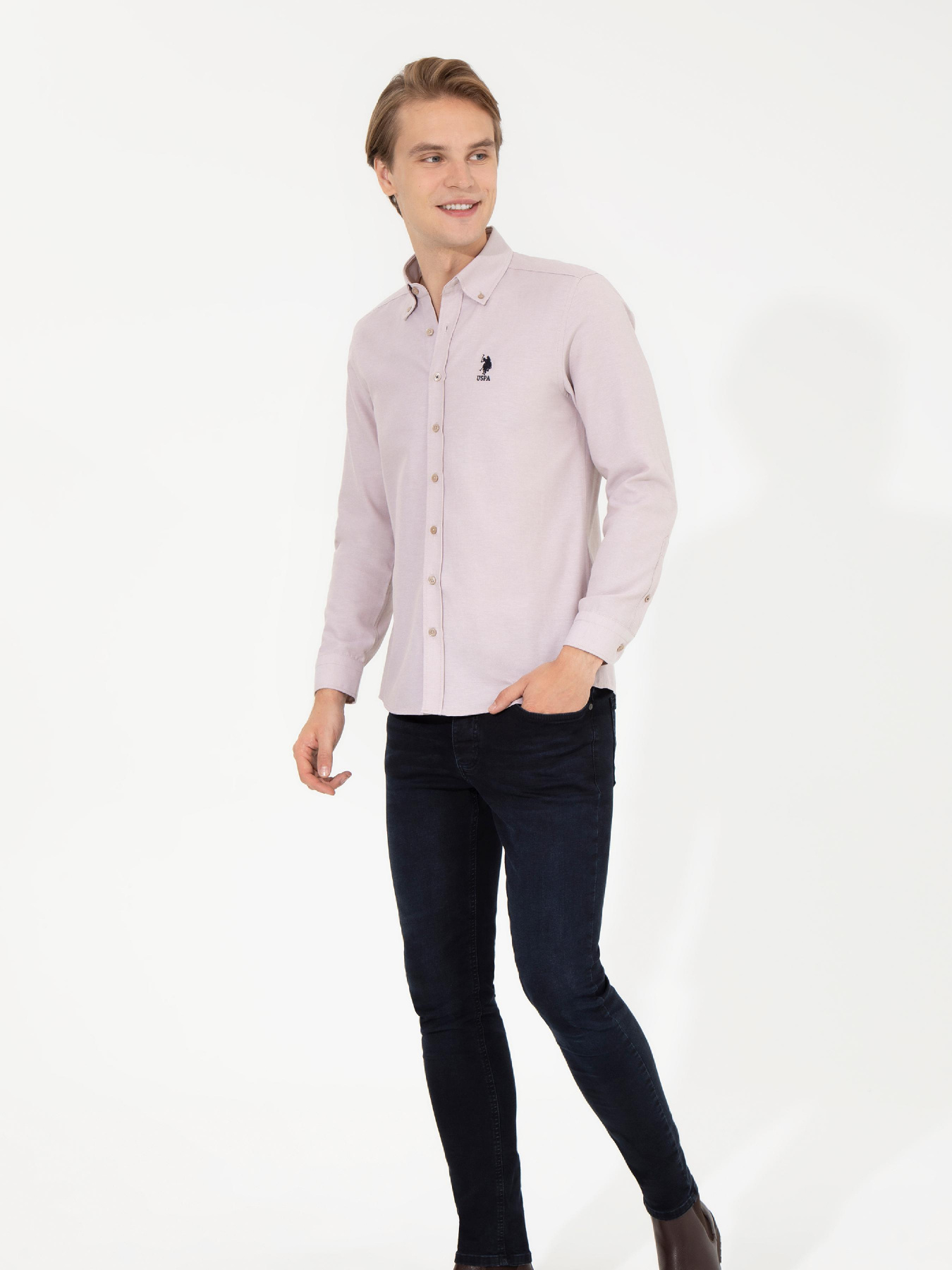 Рубашка US Polo модель G081GL004.000.1450315.VR052 Фото