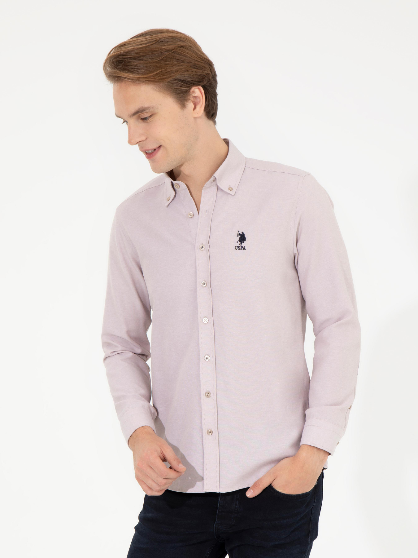 Рубашка US Polo модель G081GL004.000.1450315.VR052 Фото