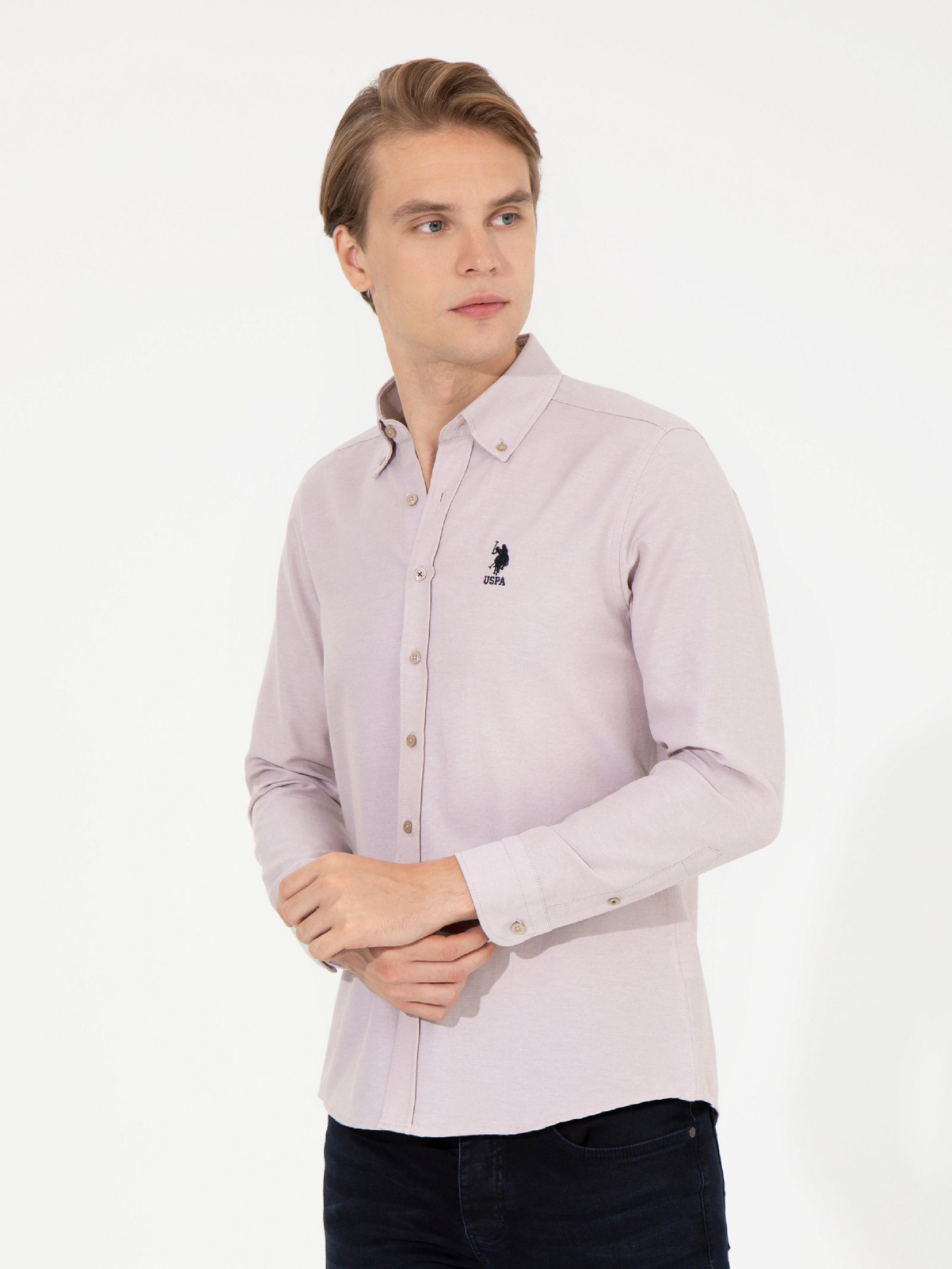 Рубашка US Polo модель G081GL004.000.1450315.VR052 Фото