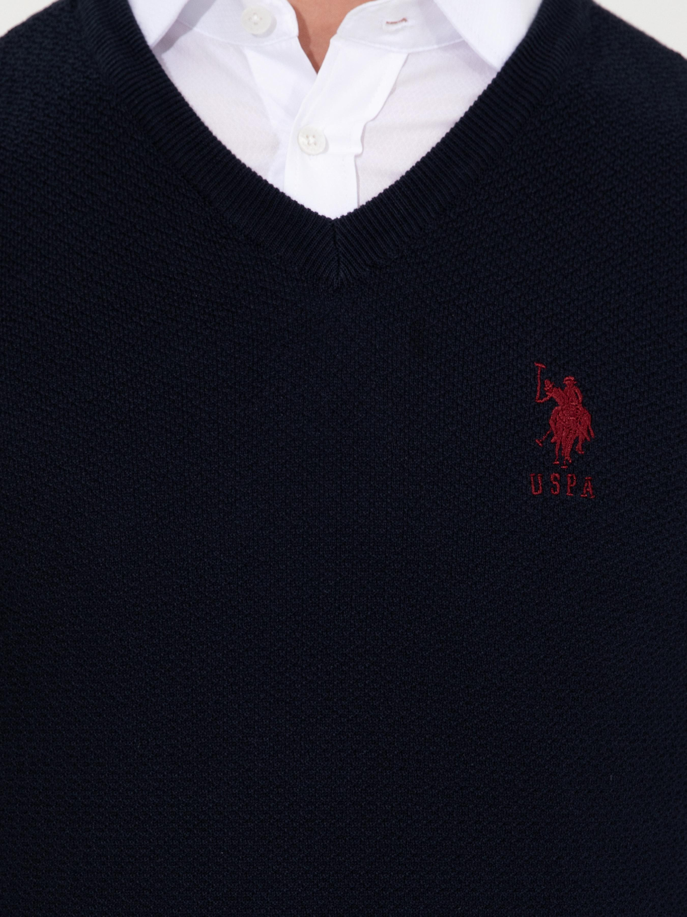 Джемпер US Polo модель G081SZ0TK.000.1428940.VR033 Джемпер US Polo модель G081SZ0TK.000.1428940.VR033 Фото