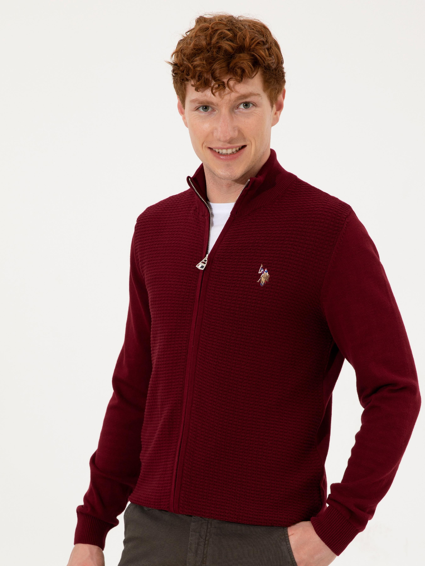 Кардиган US Polo модель G081SZ0TH.000.1428930.VR014 Фото