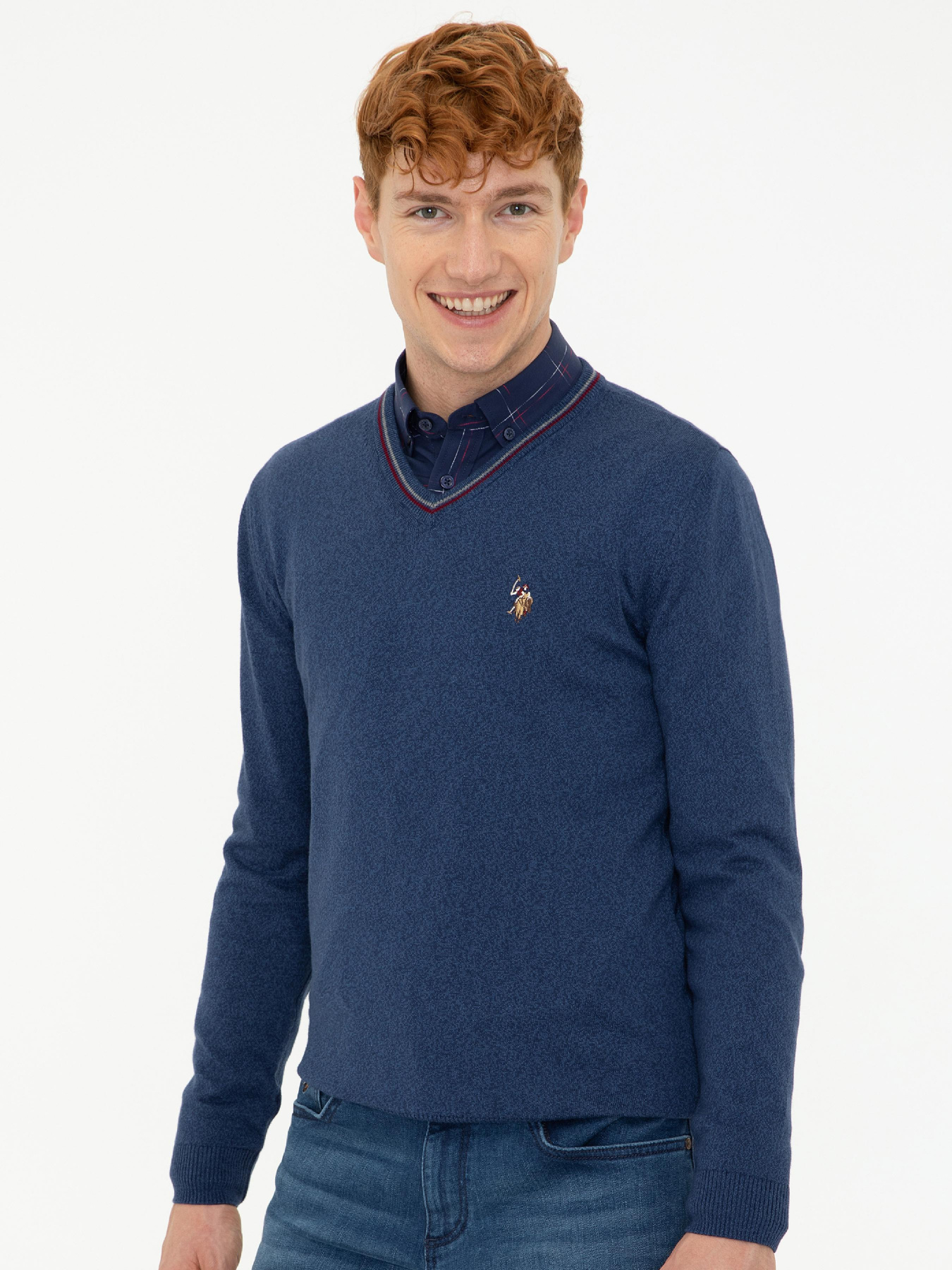 Джемпер US Polo модель G081SZ0TK.000.1259758.VR028 Фото