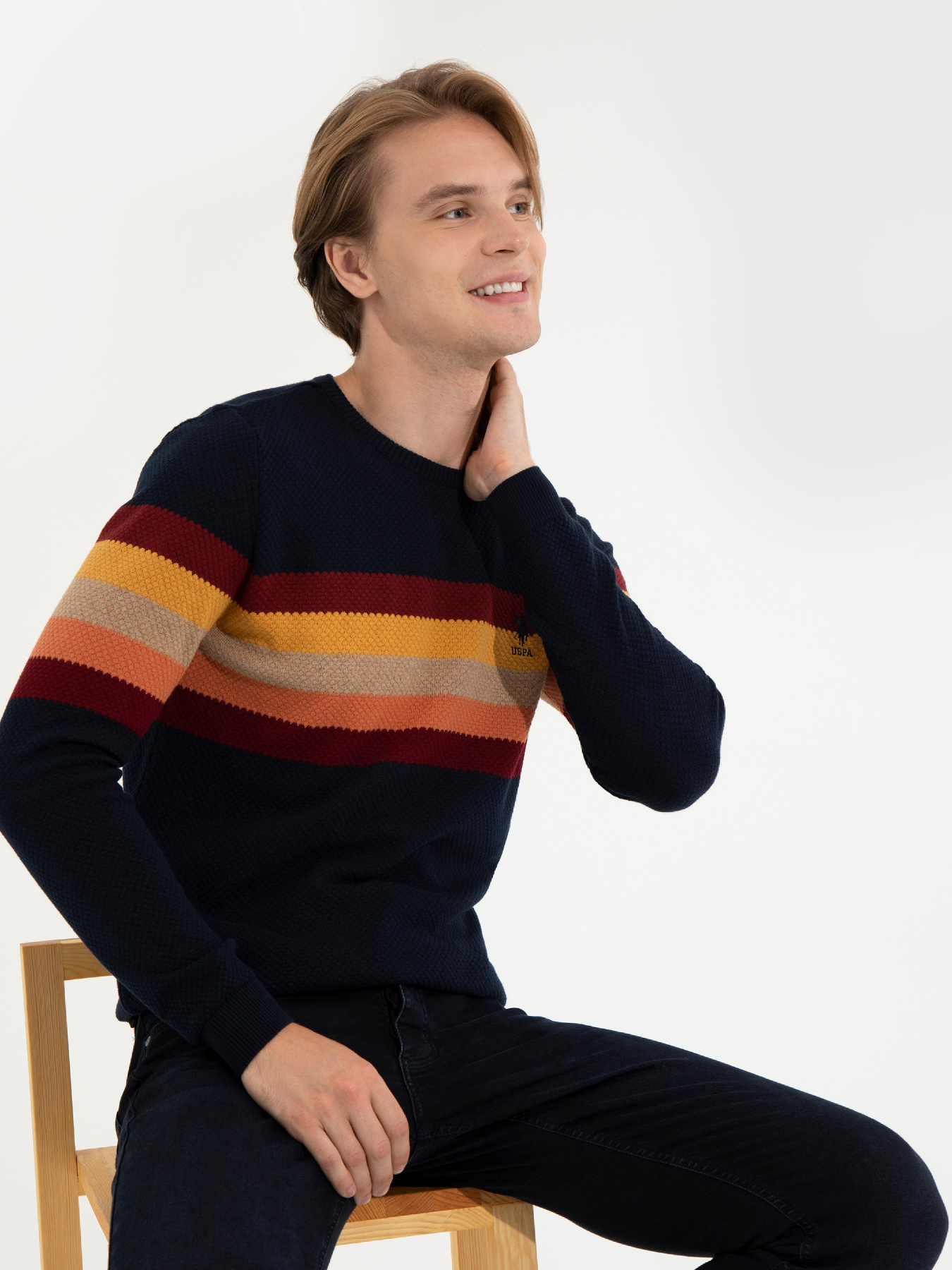 Джемпер US Polo модель G081GL0TK.000.1429008.VR033 Фото