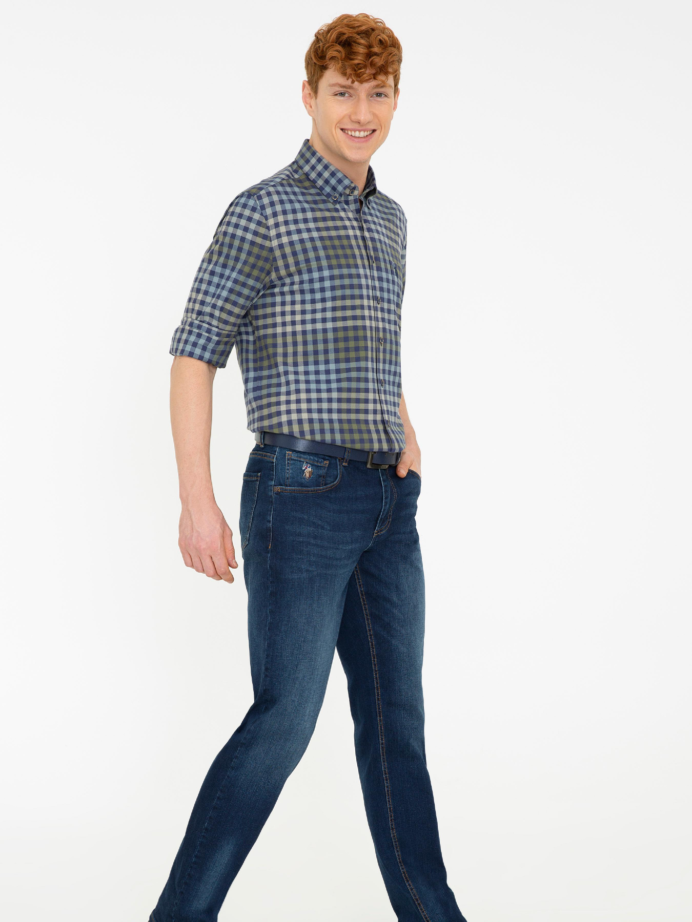 Зауженные джинсы US Polo модель G081SZ080.000.1308466.DN0029 Фото