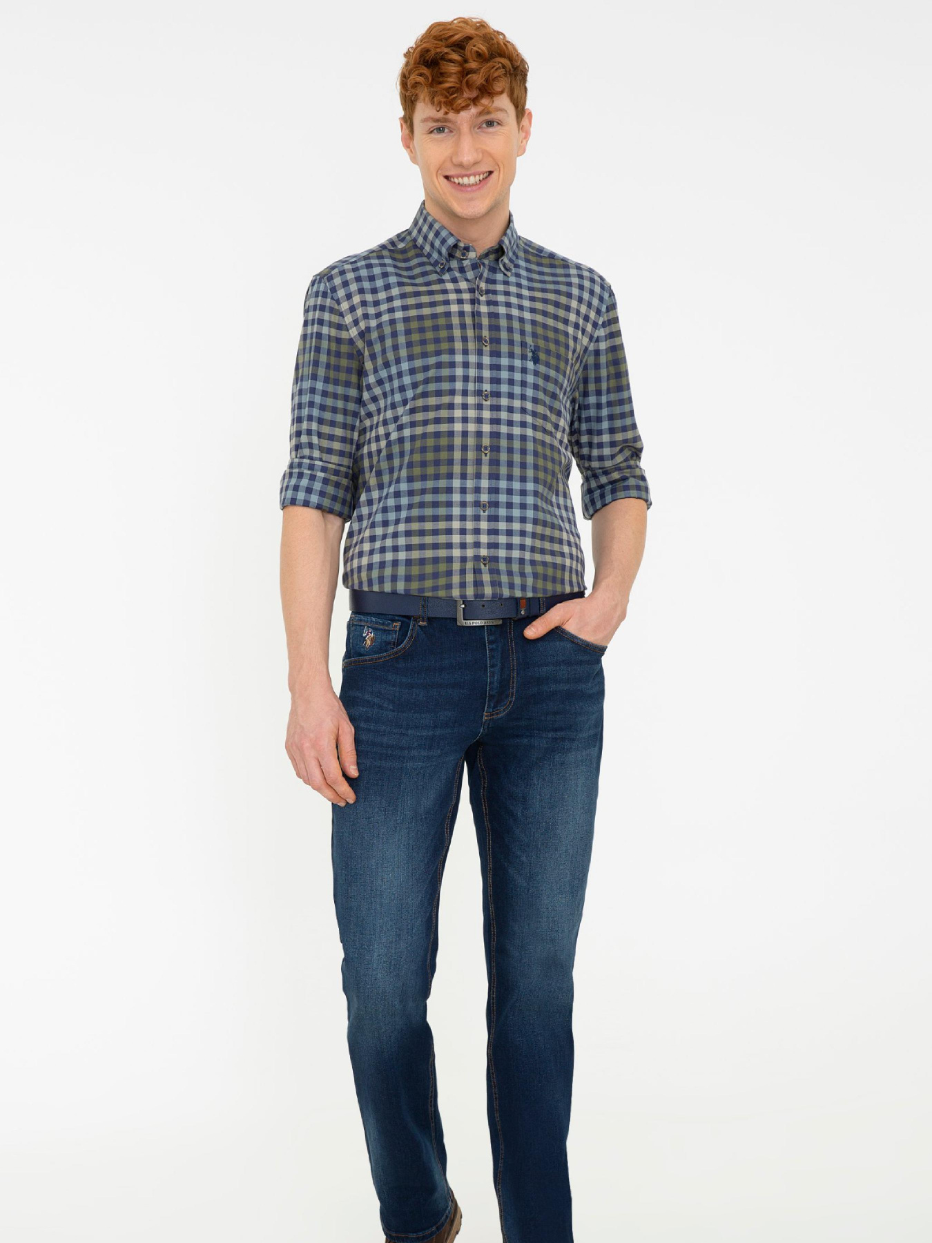 Зауженные джинсы US Polo модель G081SZ080.000.1308466.DN0029 Фото