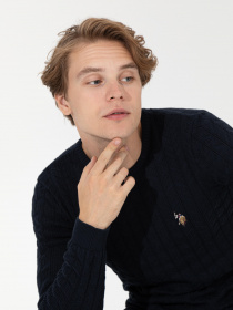 Джемпер US Polo модель G081SZ0TK.000.1428937.VR033 Фото